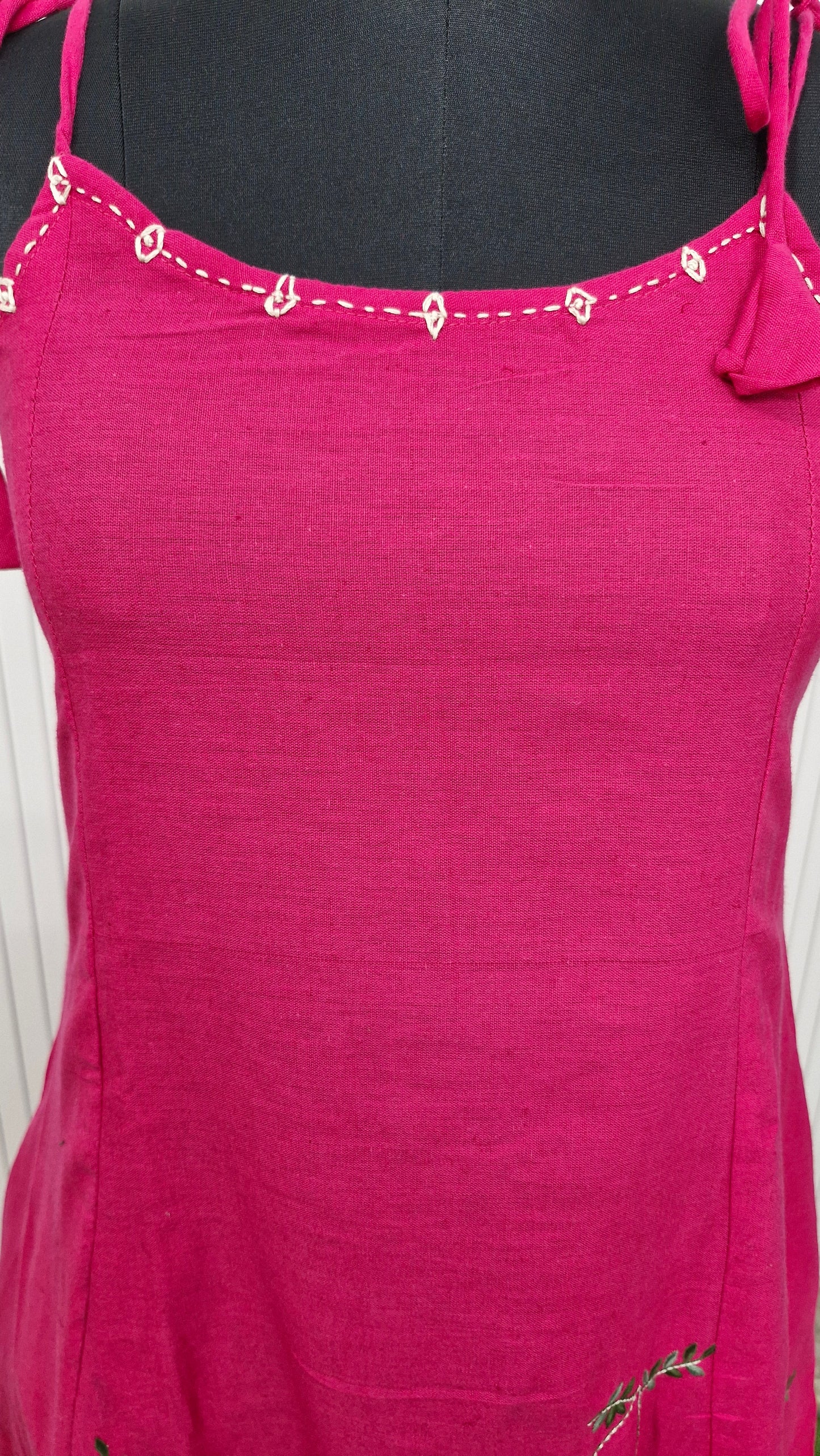 Blush Bloom Spaghetti Kurta Set