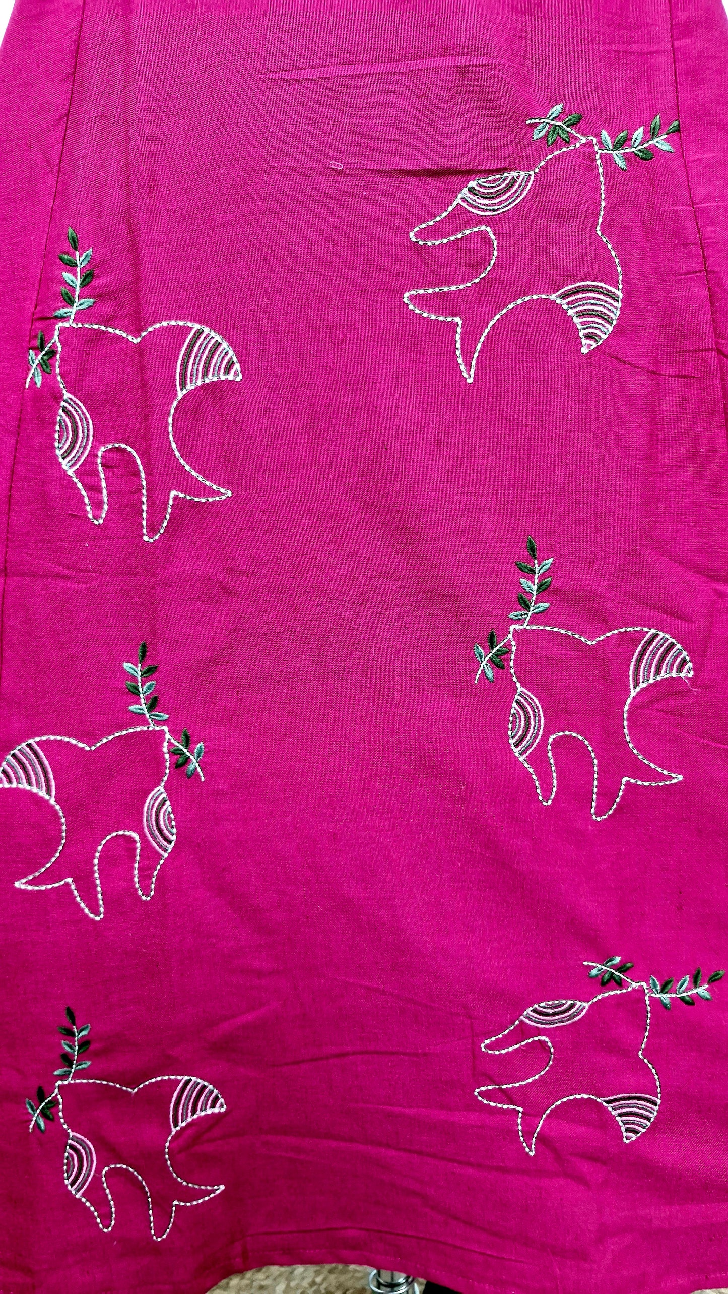 Blush Bloom Spaghetti Kurta Set